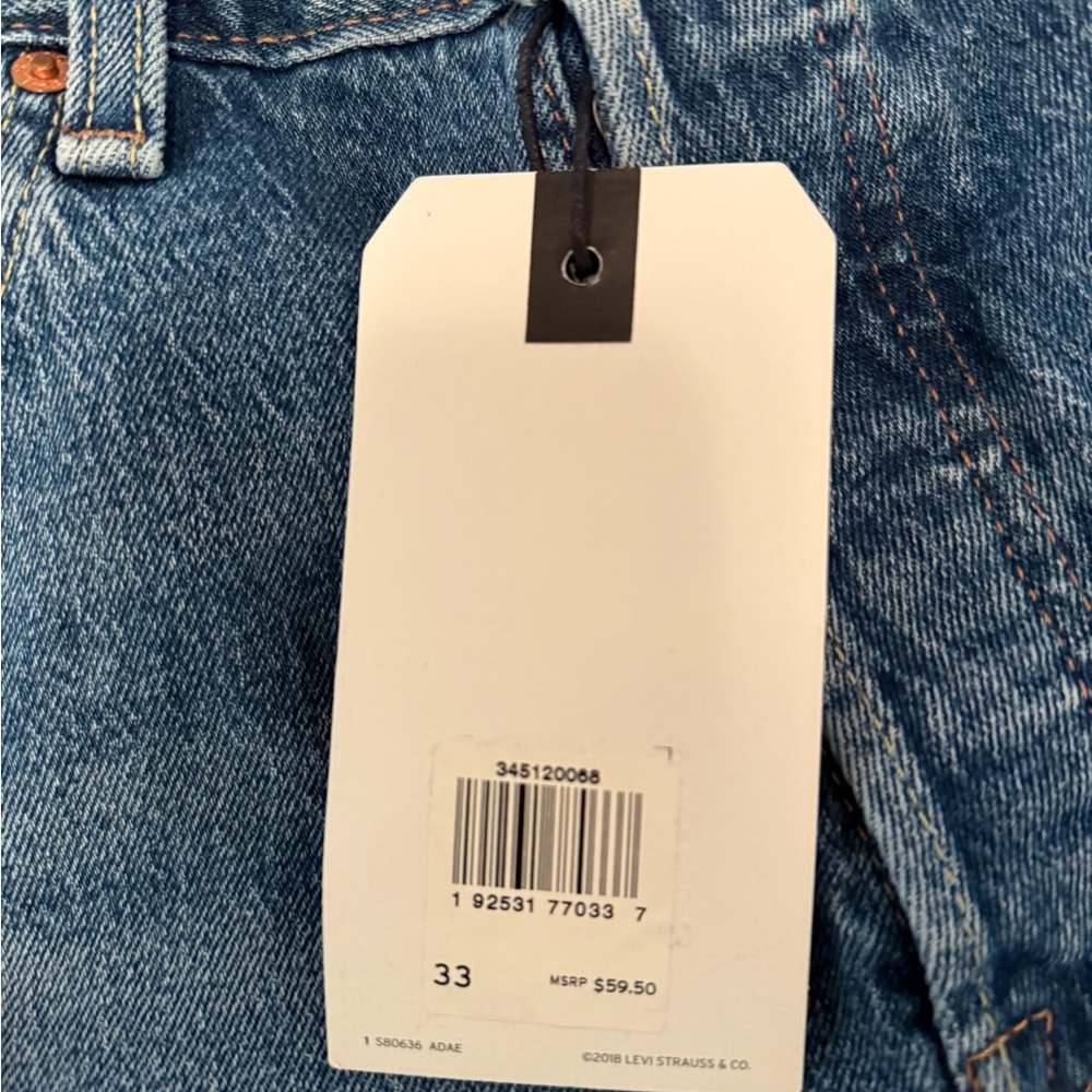 Levi's Premium 501 Blue Denim Shorts
